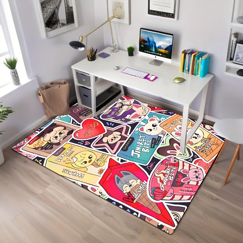 K-pop Idol Cute Cartoon Carpet – обзор и цена Home Textiles Design